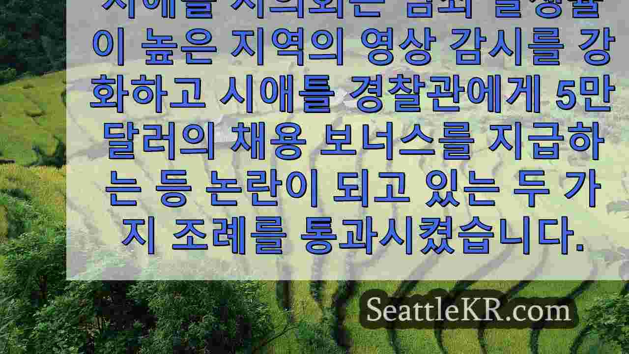 시애틀 뉴스 SeattleKR