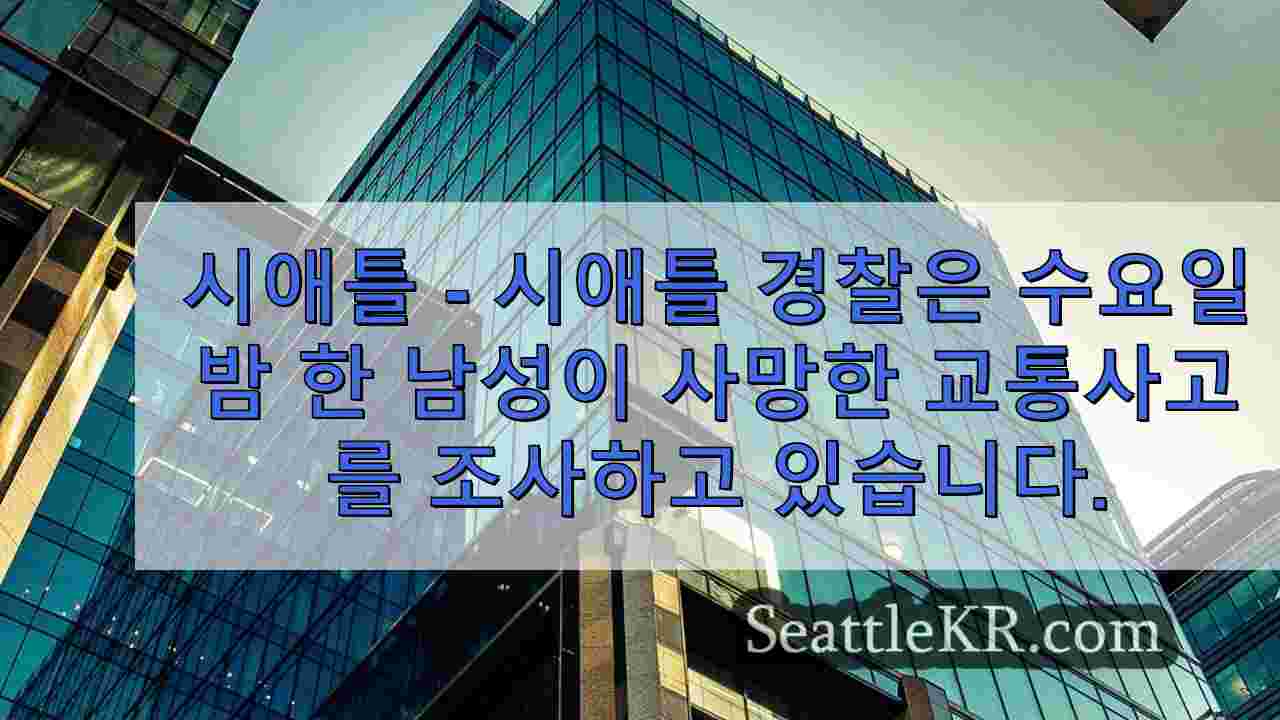 시애틀 뉴스 SeattleKR