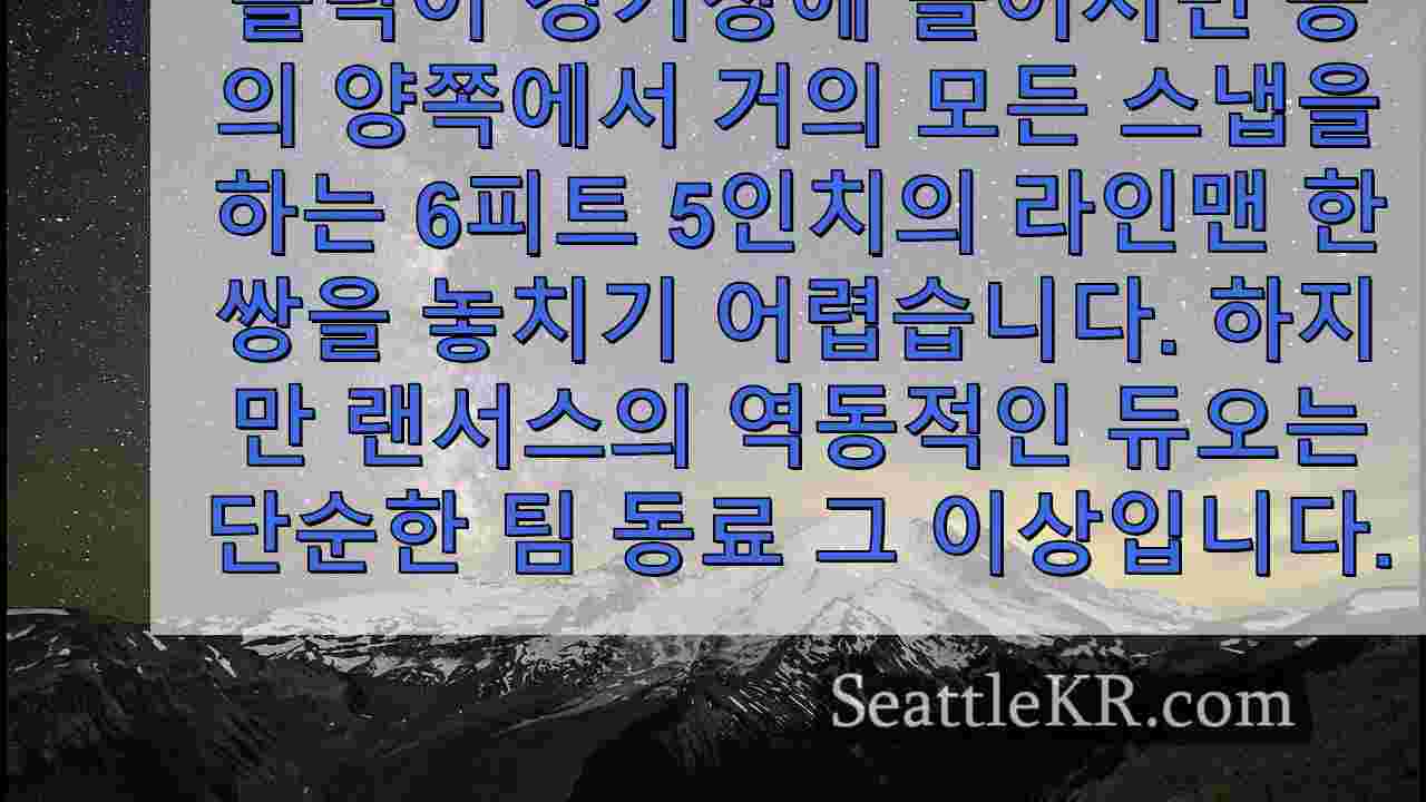 팀 동료, 대학 신입생, 형제: 케네디 가톨릭의 역동적인 듀오를