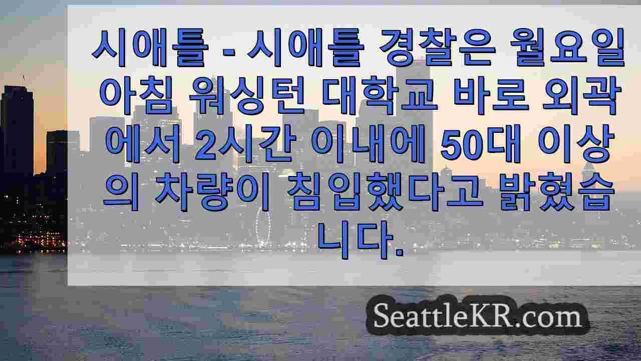 시애틀 뉴스 SeattleKR