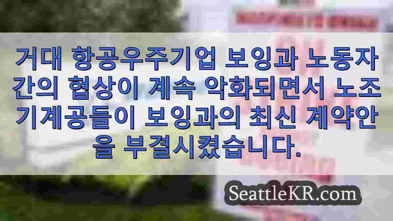 시애틀 뉴스 SeattleKR