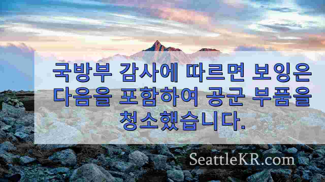 시애틀 뉴스 SeattleKR