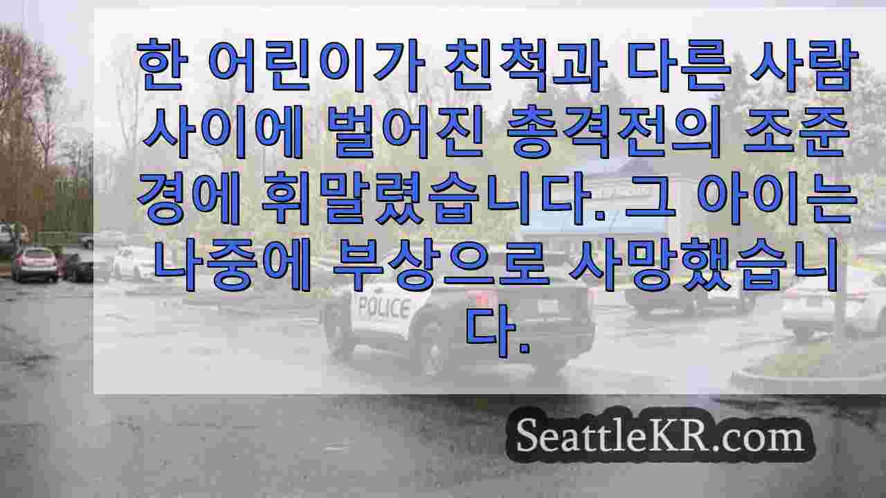 경찰, 유아를 살해 한 페더럴 웨이 아이 홉 총격 사건으로 십대 체포