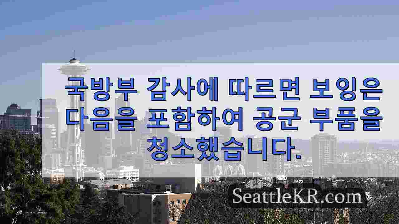 시애틀 뉴스 SeattleKR