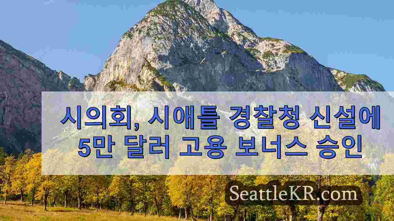시애틀 뉴스 SeattleKR