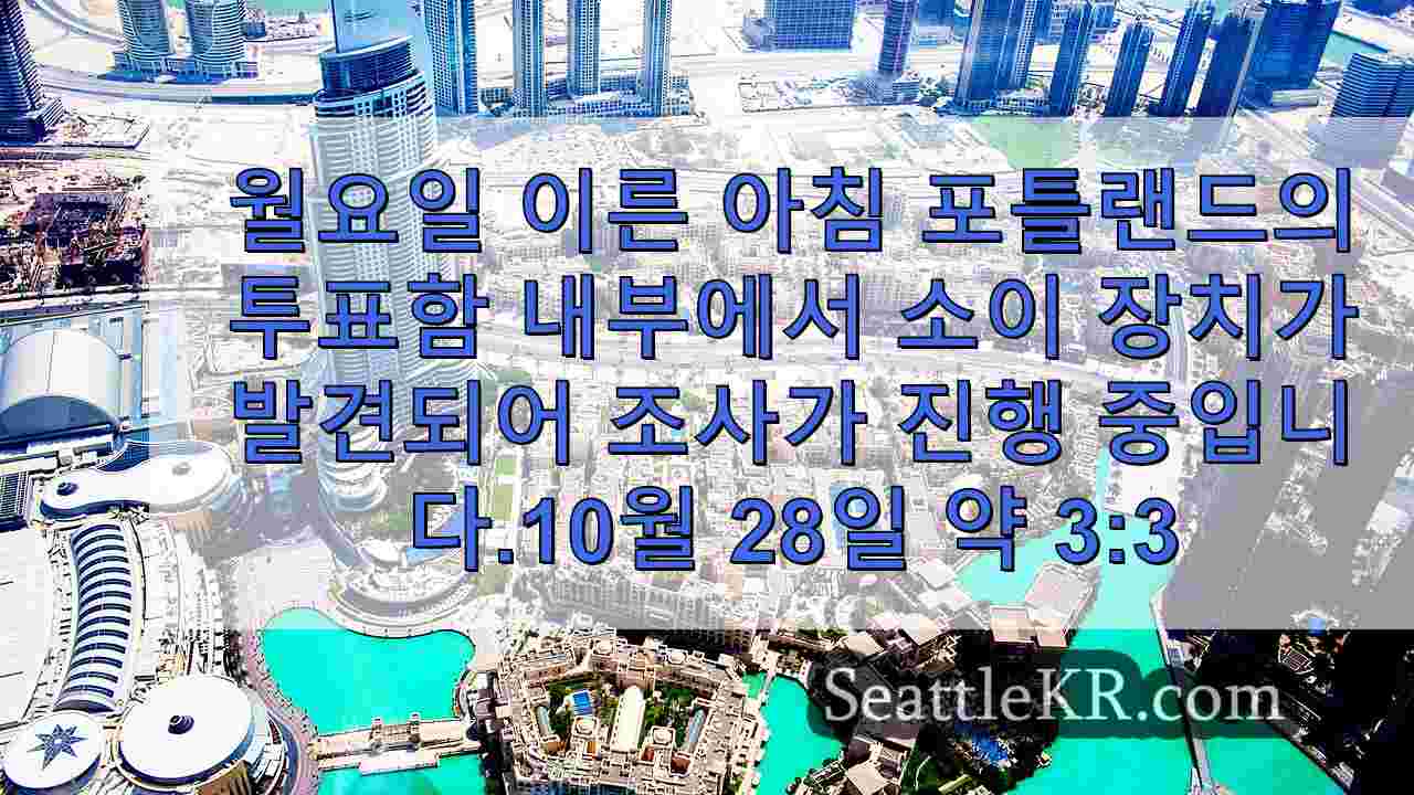 시애틀 뉴스 SeattleKR
