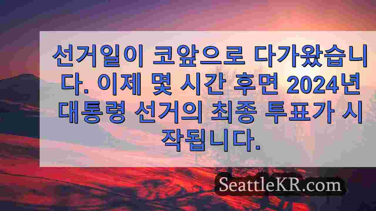 시애틀 뉴스 SeattleKR