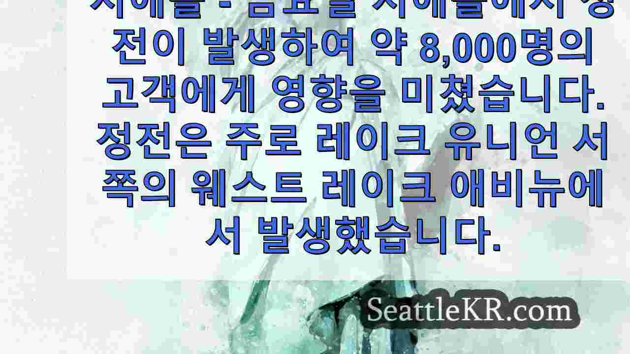 시애틀 뉴스 SeattleKR