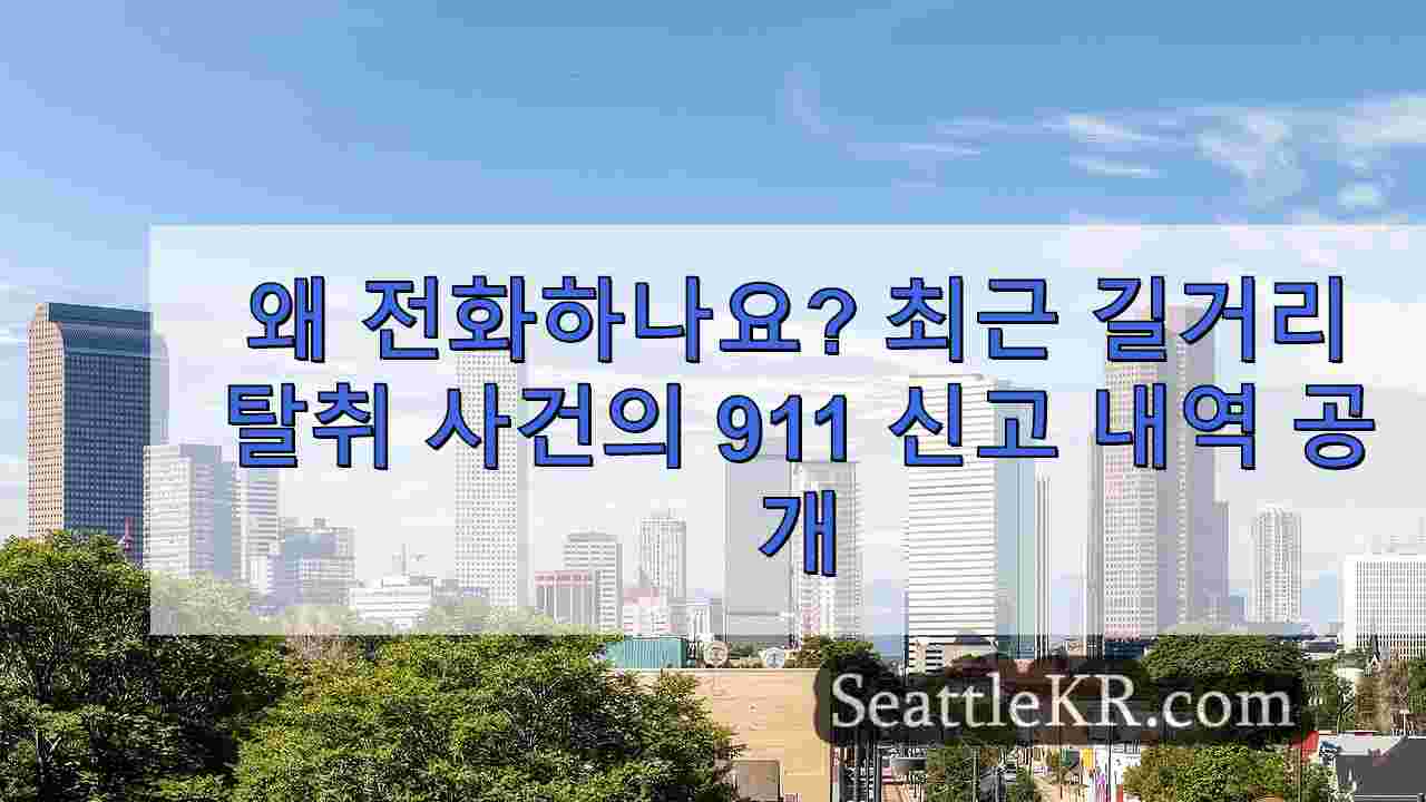 시애틀 뉴스 SeattleKR