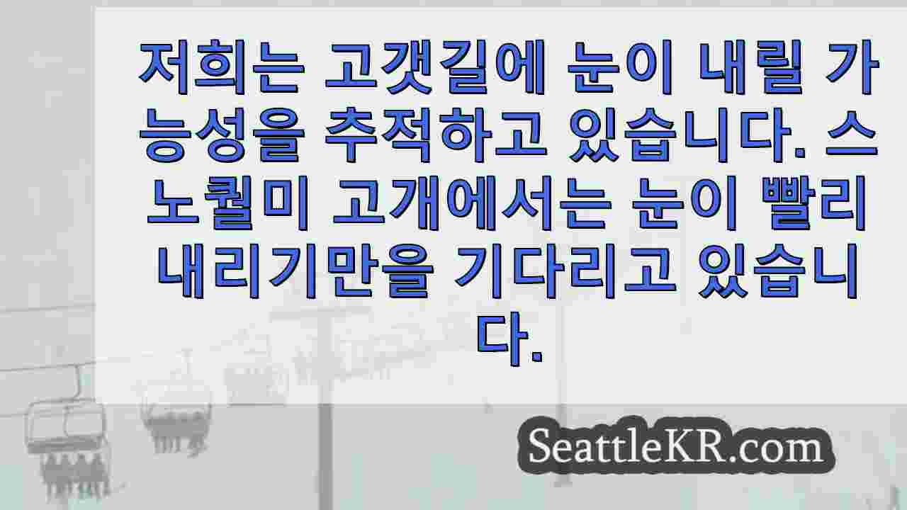 시애틀 뉴스 SeattleKR