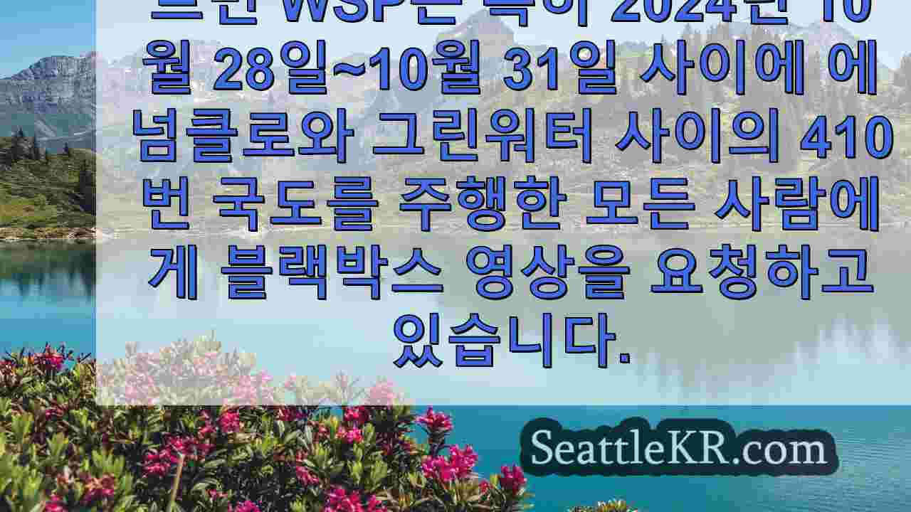 시애틀 뉴스 SeattleKR