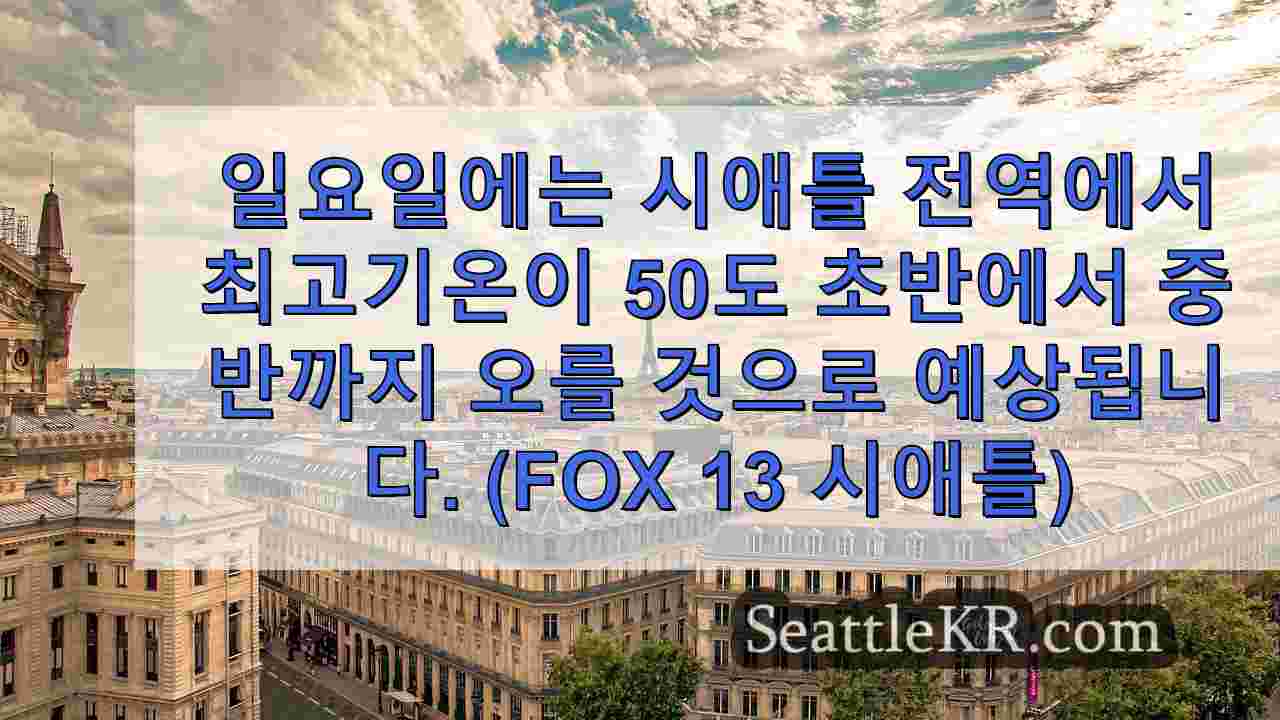 시애틀 뉴스 SeattleKR