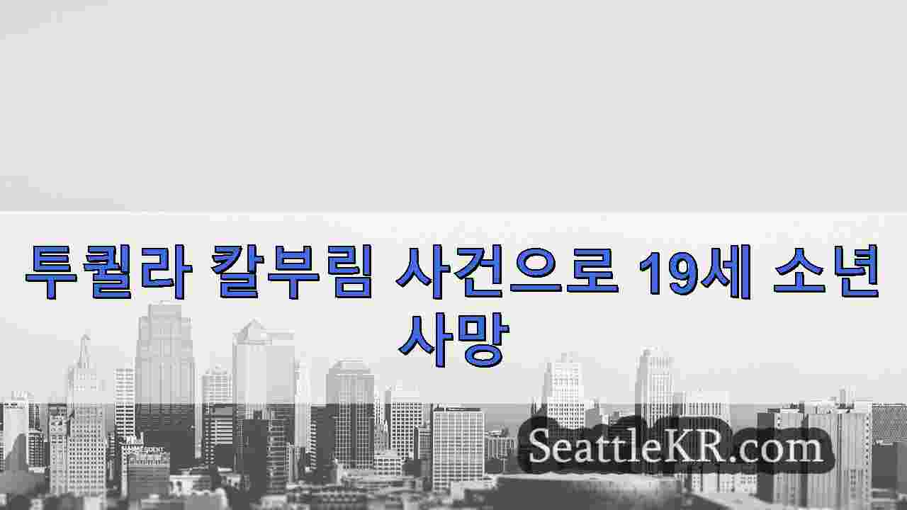 시애틀 뉴스 SeattleKR