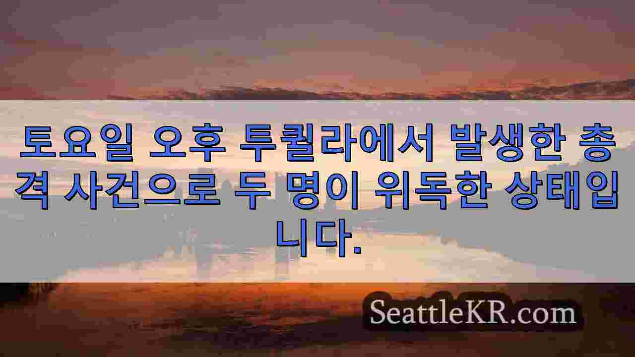 시애틀 뉴스 SeattleKR