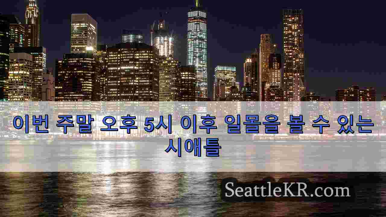 시애틀 뉴스 SeattleKR