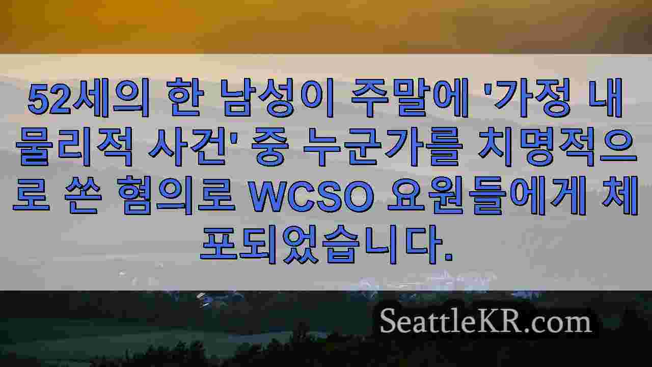 시애틀 뉴스 SeattleKR