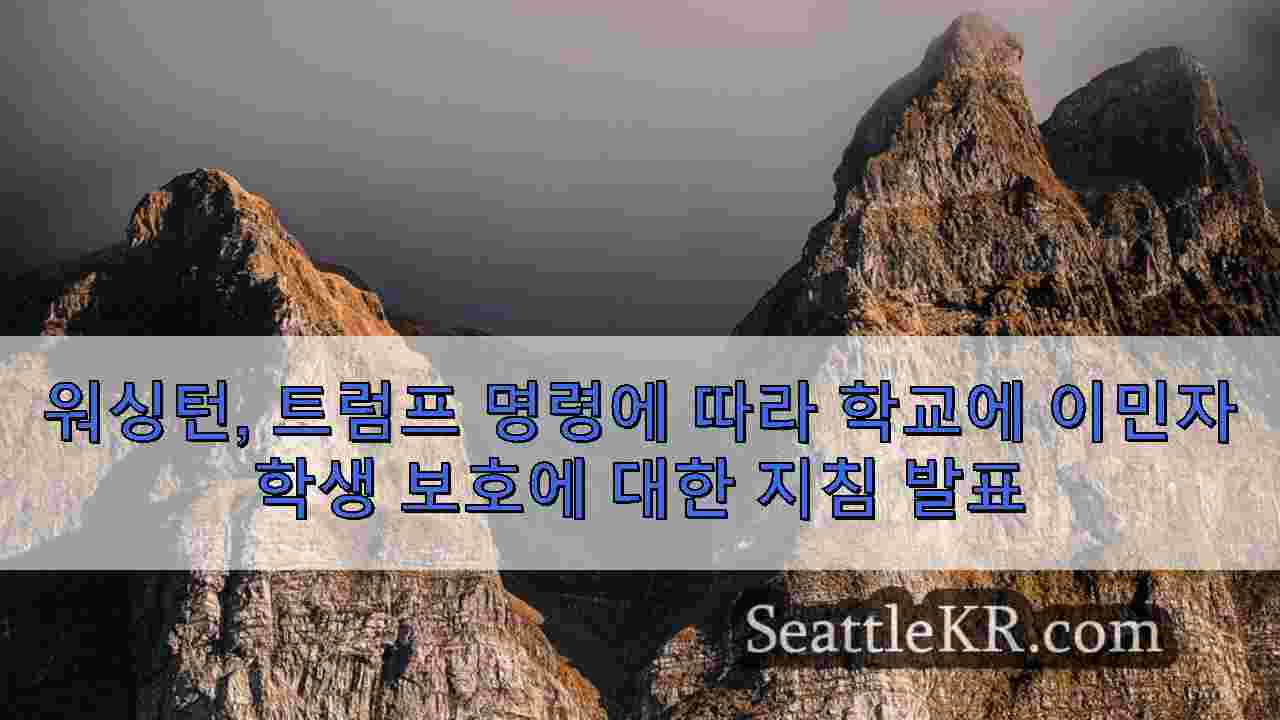 시애틀 뉴스 SeattleKR