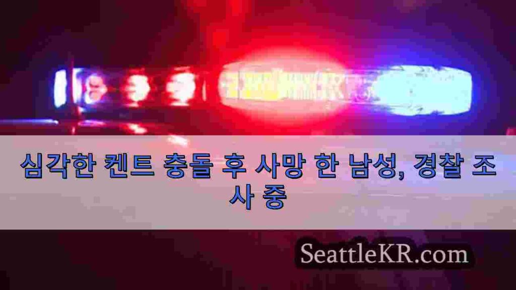 심각한 켄트 충돌 후 사망 한 남성, 경찰 조사 중