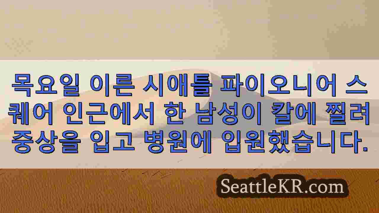 시애틀 뉴스 SeattleKR