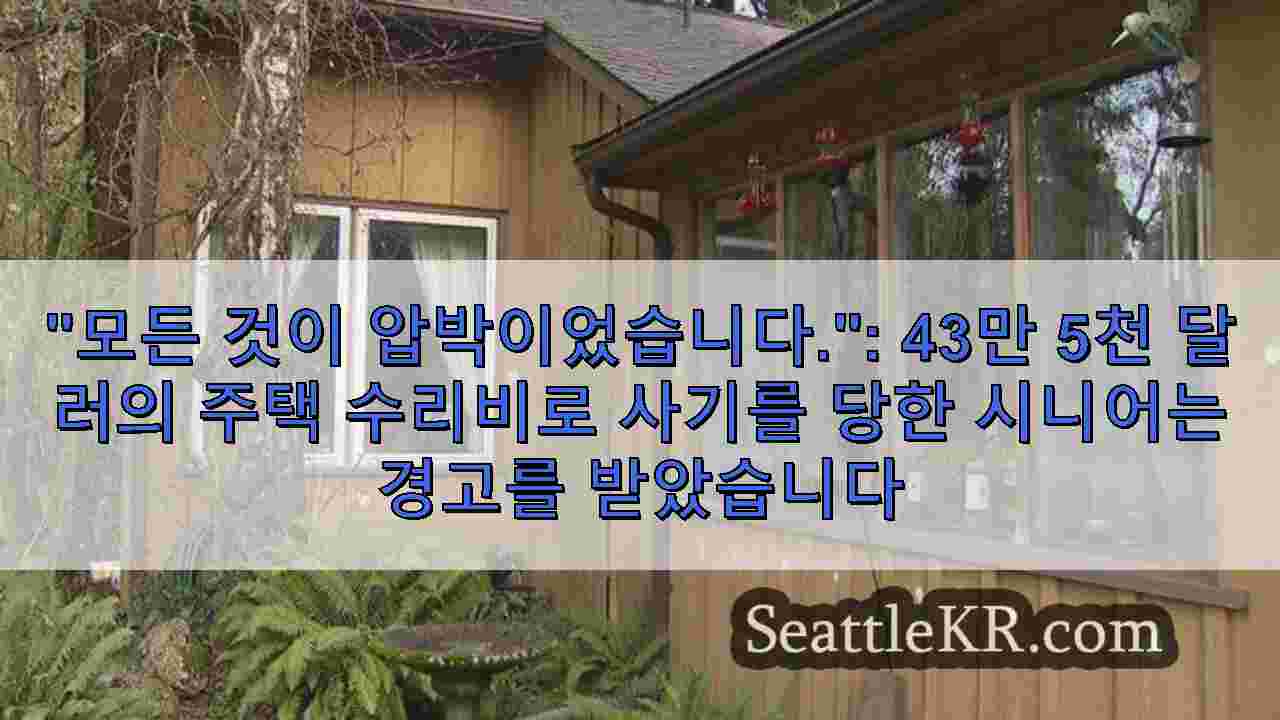 시애틀 뉴스 SeattleKR