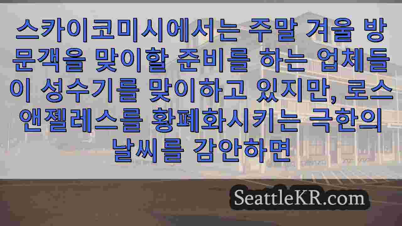 시애틀 뉴스 SeattleKR