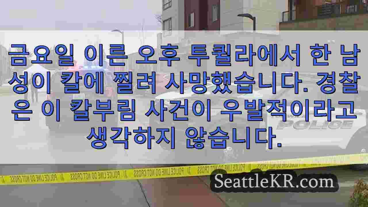 시애틀 뉴스 SeattleKR
