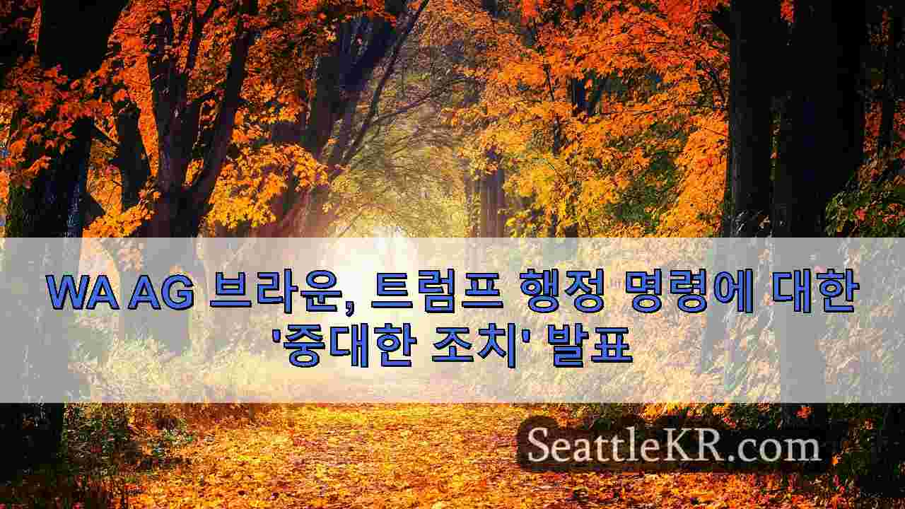 시애틀 뉴스 SeattleKR