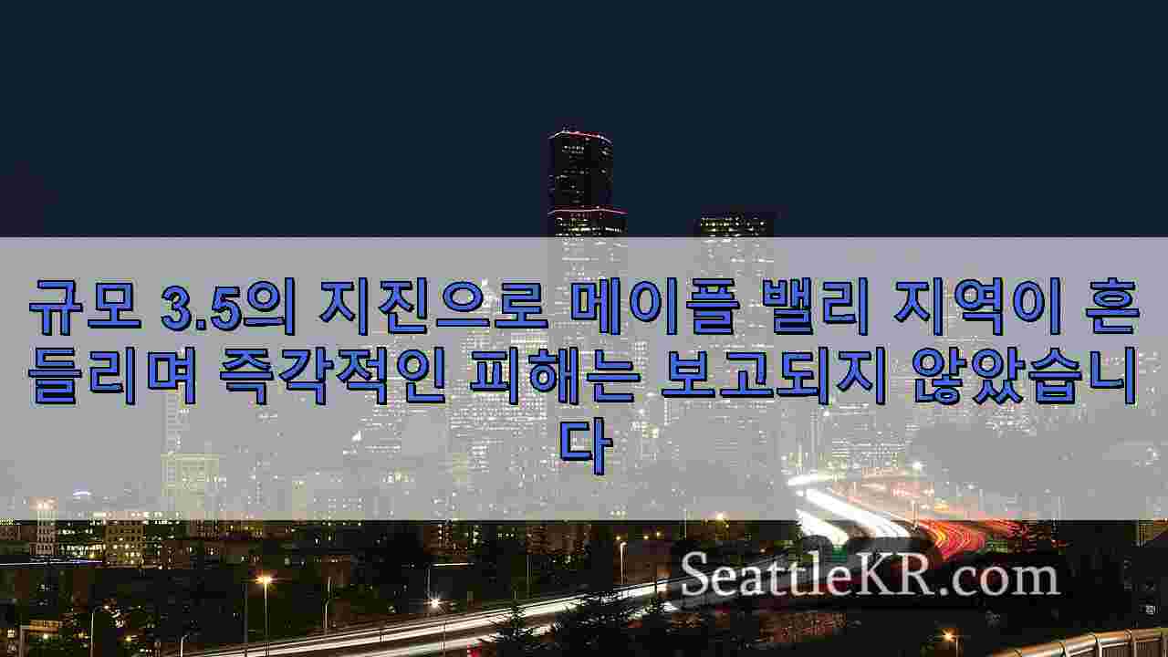 시애틀 뉴스 SeattleKR