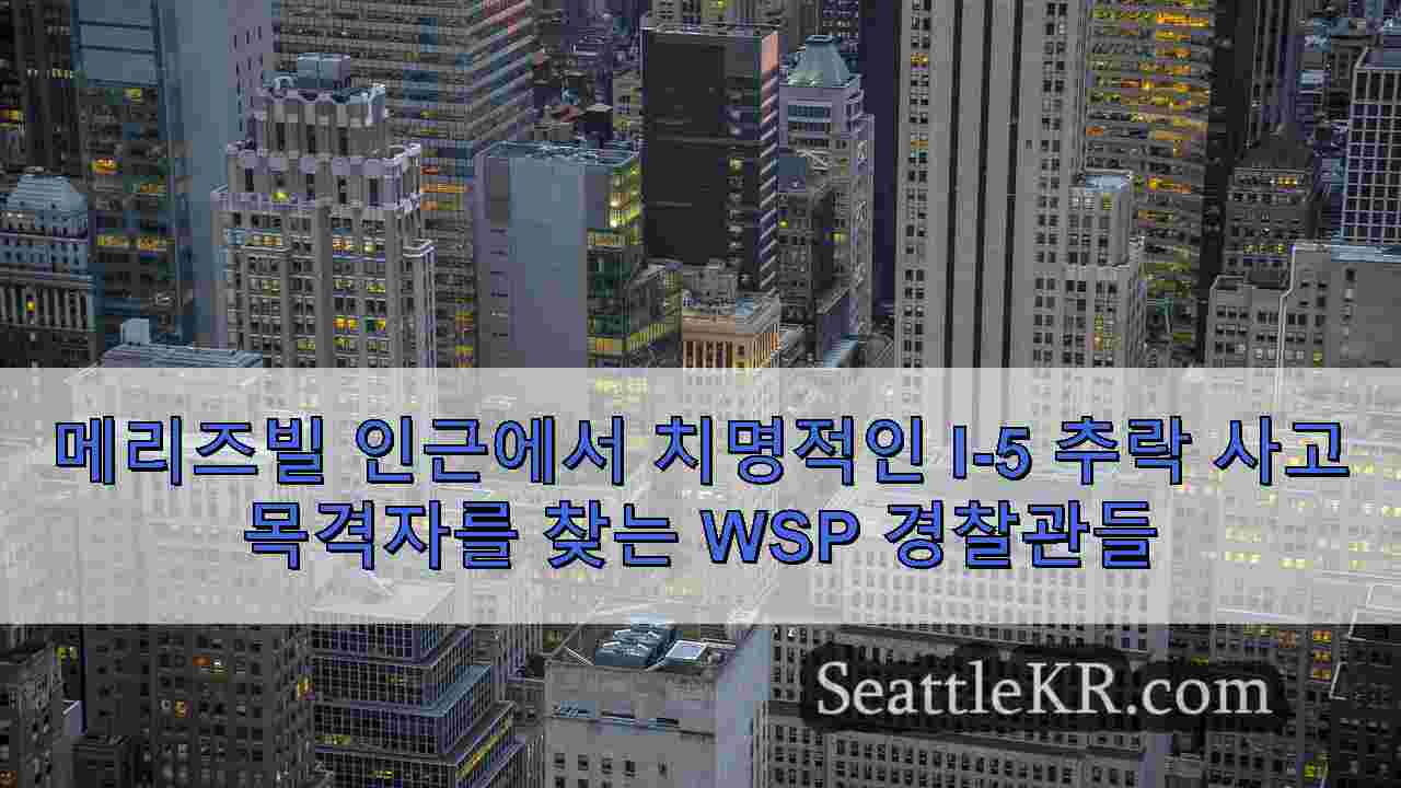 시애틀 뉴스 SeattleKR