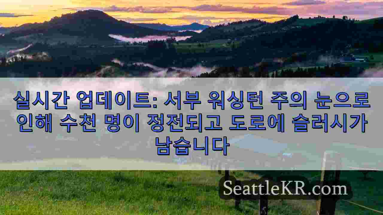 시애틀 뉴스 SeattleKR