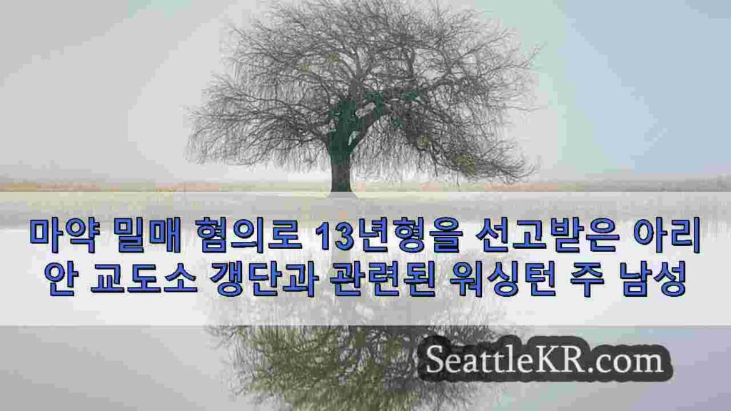 마약 밀매 혐의로 13년형을 선고받은 아리안 교도소 갱단과 관련된