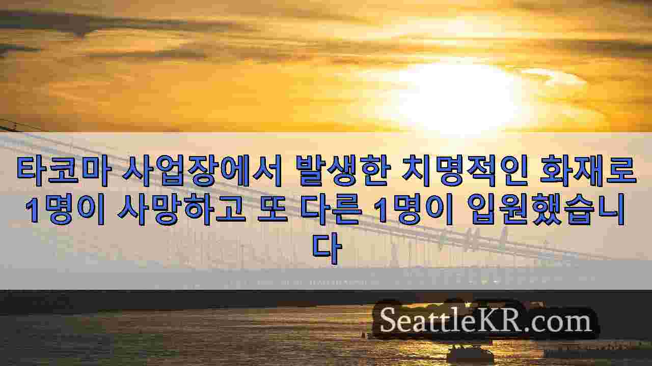 시애틀 뉴스 SeattleKR