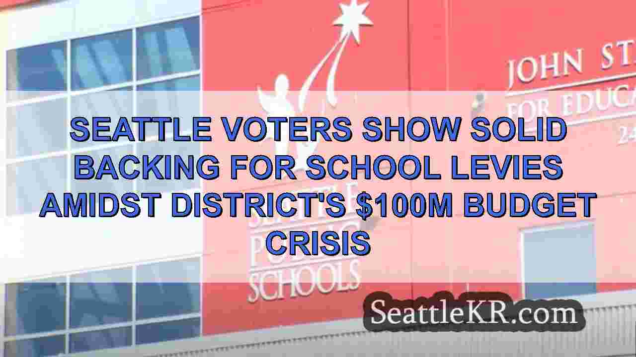 Seattle voters show solid backing for