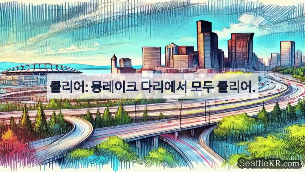 클리어: 몽레이크 다리에서 모두 클리어.