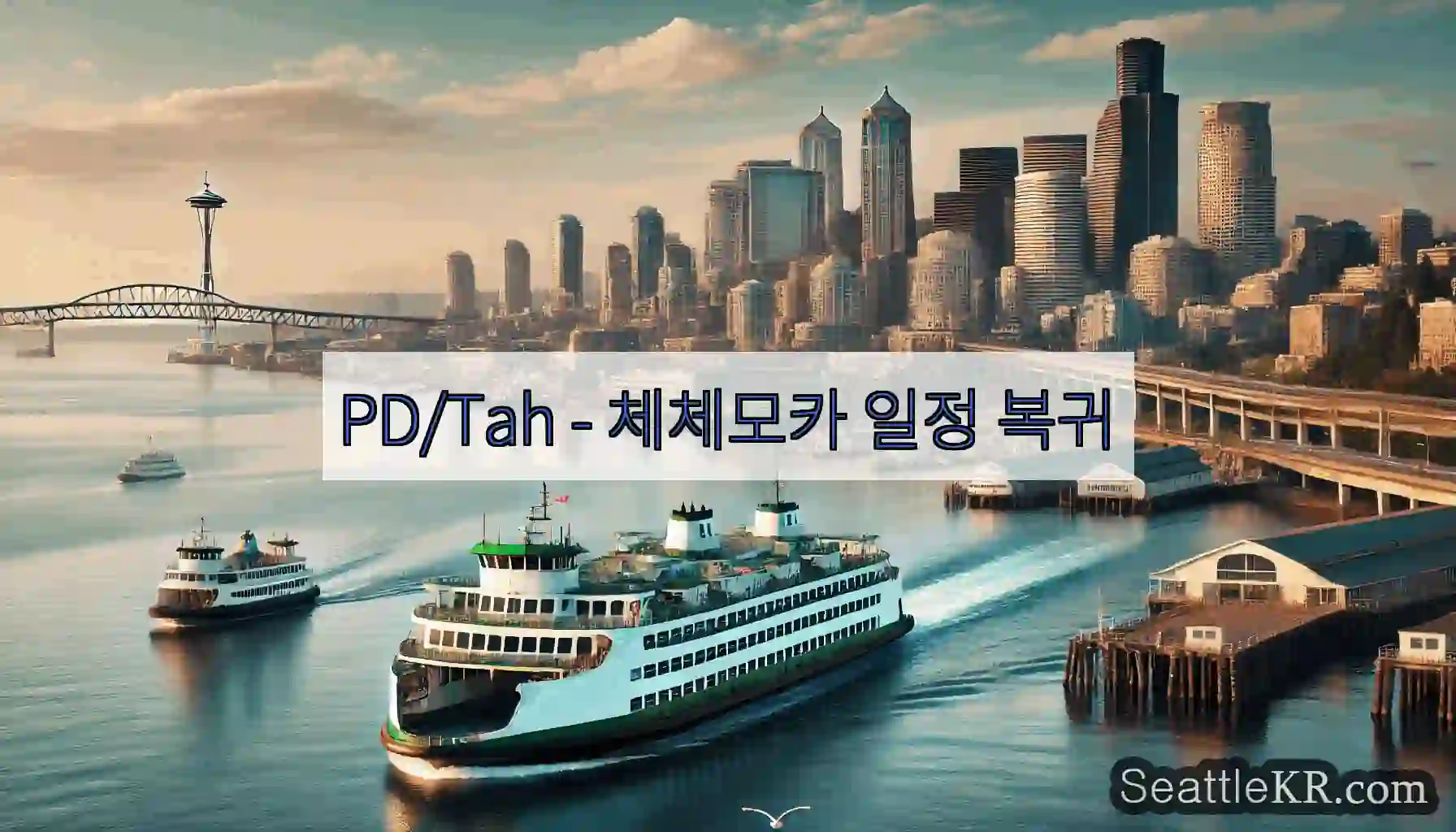 PD/Tah - 체체모카 일정 복귀