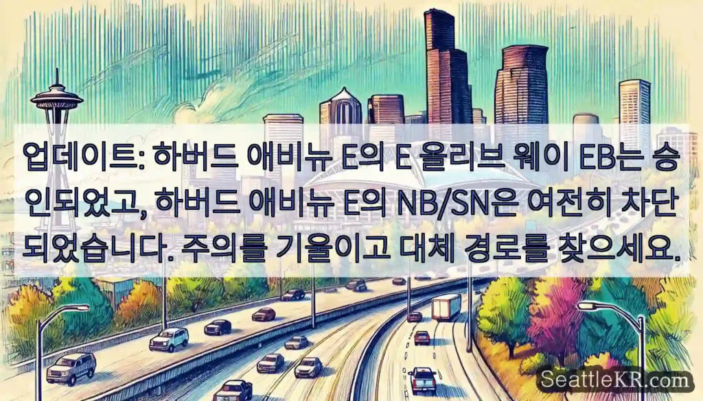 업데이트: 하버드 애비뉴 E의 E 올리브 웨이 EB는 승인되었고, 하버드 애비뉴 E의