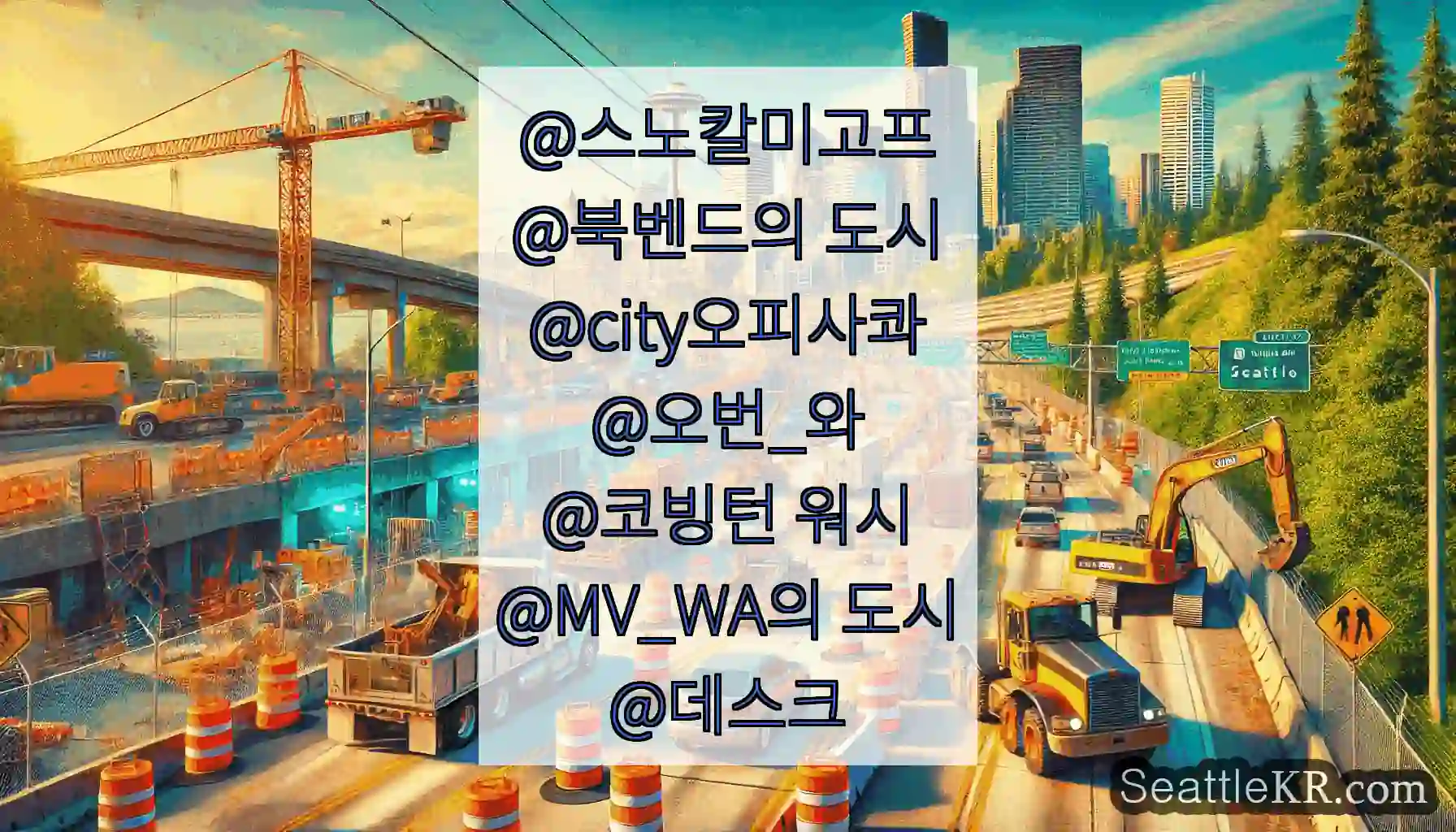 @스노칼미고프
@북벤드의 도시
@city오피사콰
@오번_와
@코빙턴 워시
@MV_WA의