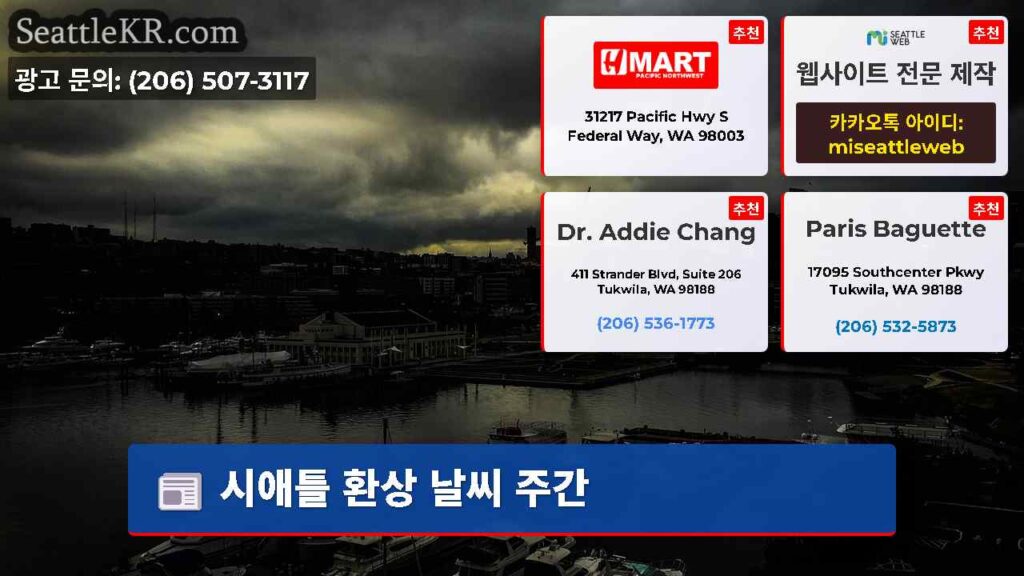 시애틀 환상 날씨 주간