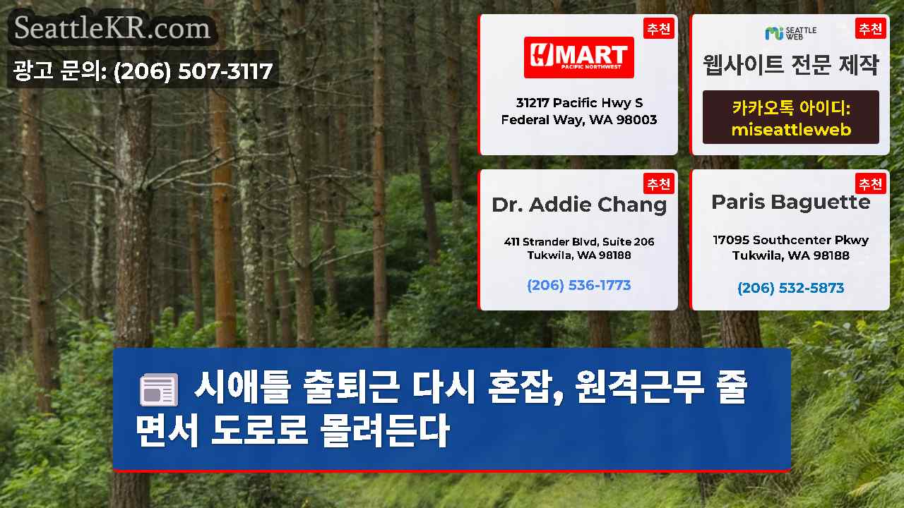 시애틀 뉴스 SeattleKR