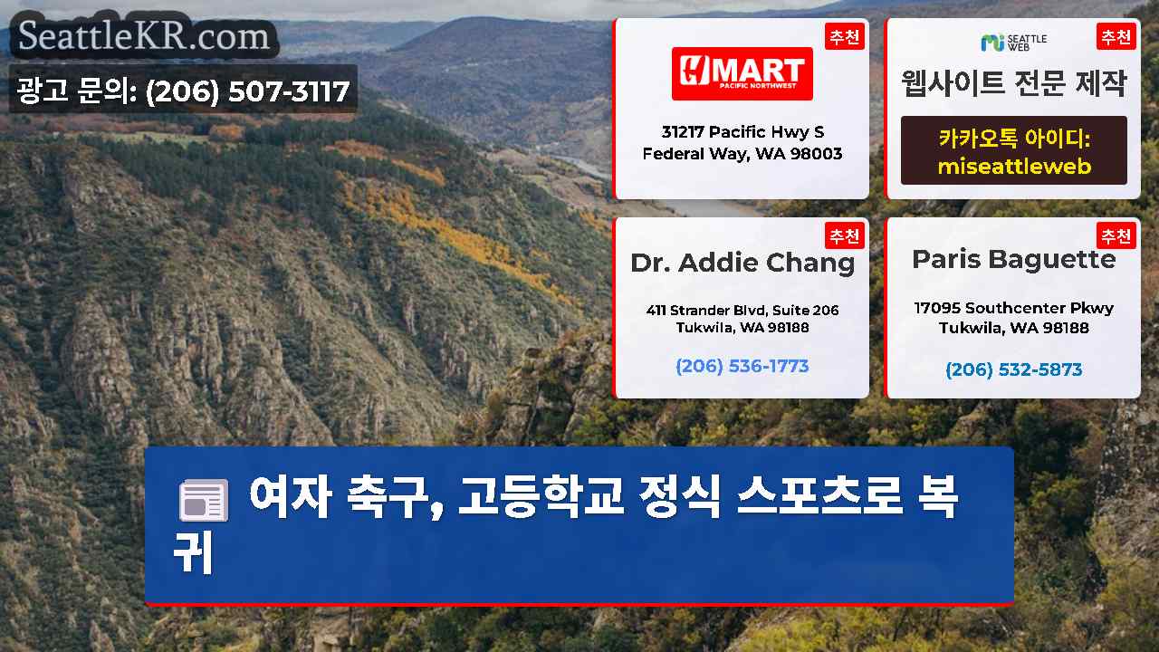 시애틀 뉴스 SeattleKR