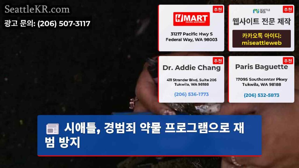 시애틀, 경범죄 약물 프로그램으로 재범 방지