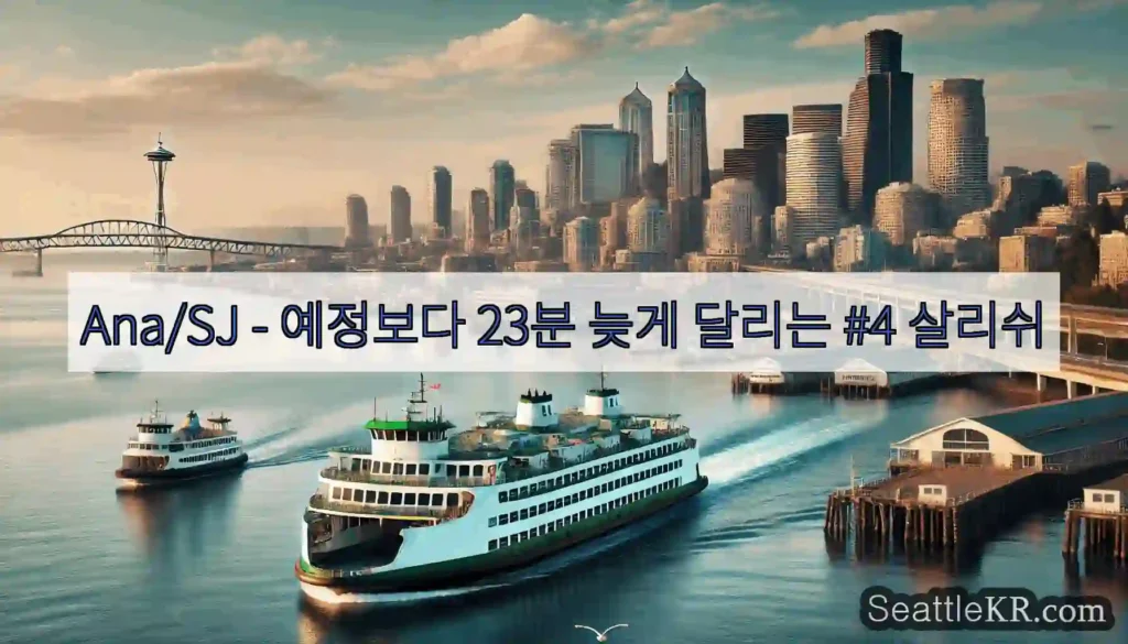Ana/SJ - 예정보다 23분 늦게 달리는 #4 살리쉬