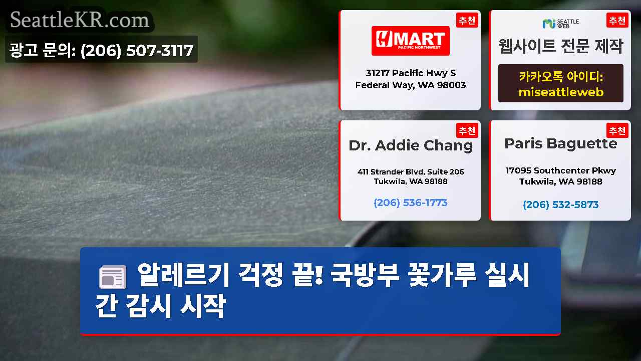 시애틀 뉴스 SeattleKR