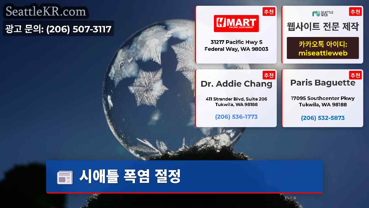 시애틀 뉴스 SeattleKR
