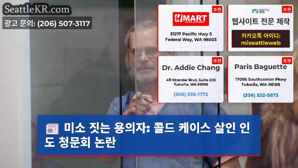 미소 짓는 용의자: 콜드 케이스 살인 인도 청문회 논란
