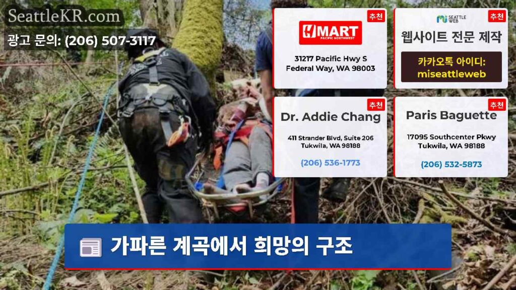 가파른 계곡에서 희망의 구조