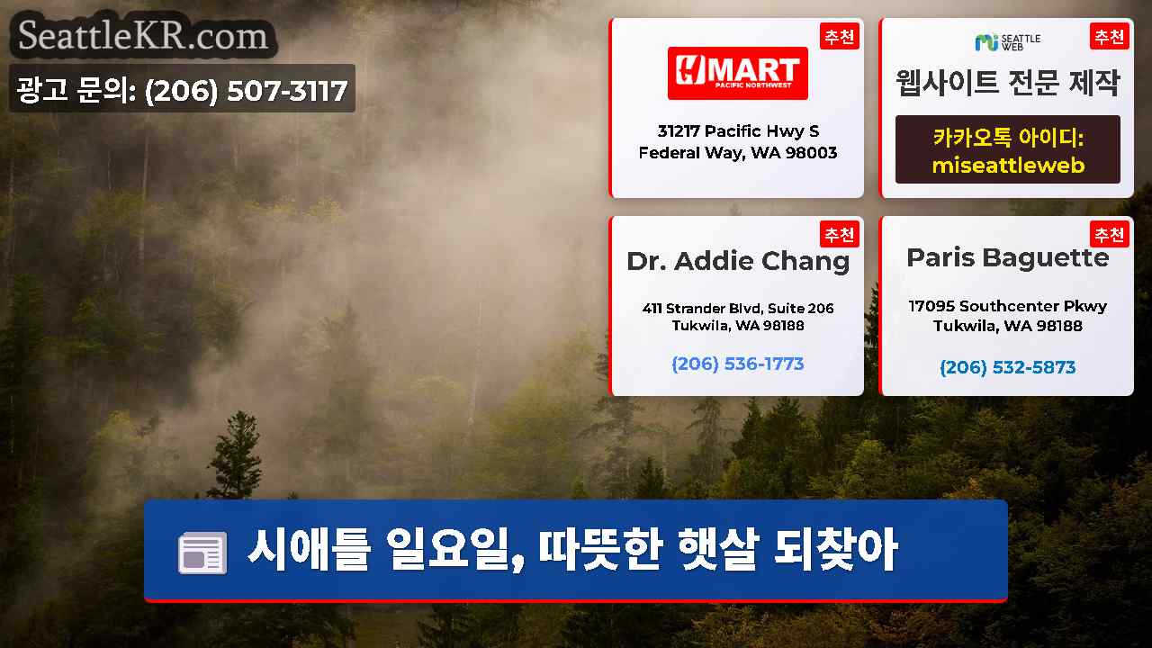 시애틀 뉴스 SeattleKR
