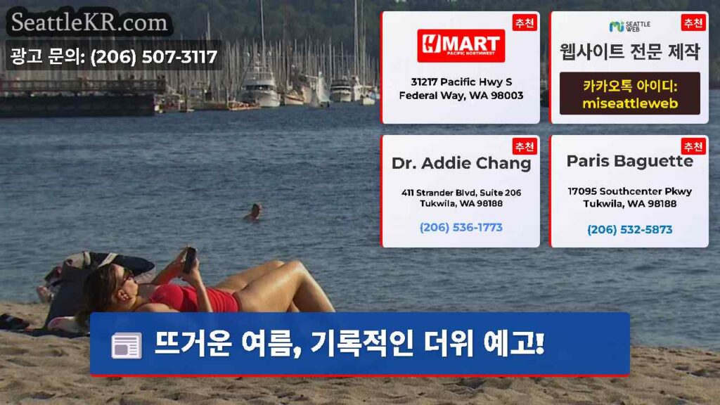 뜨거운 여름, 기록적인 더위 예고!