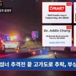 섬너 추격전 끝 고가도로 추락 부상