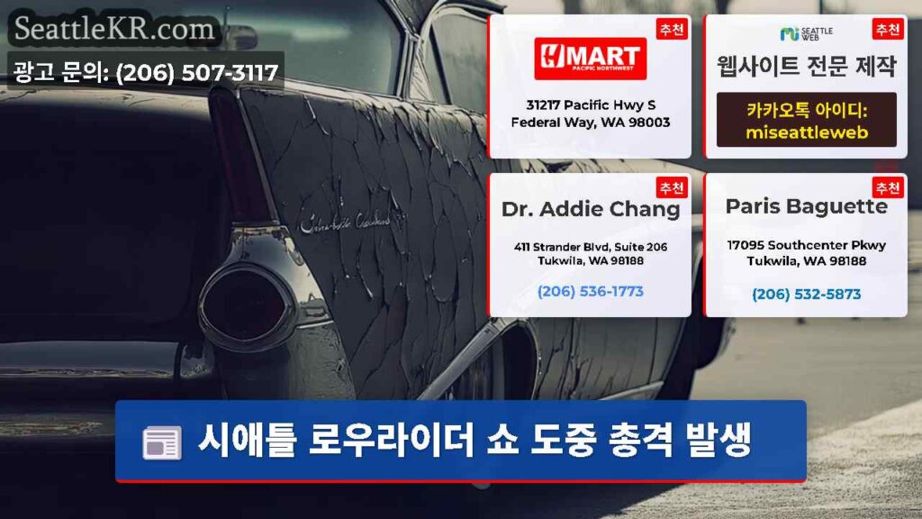 시애틀 로우라이더 쇼 도중 총격 발생